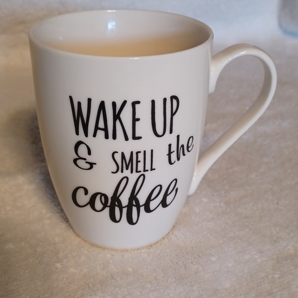 Coffee cup, coffee scented candle 7 oz. Candle